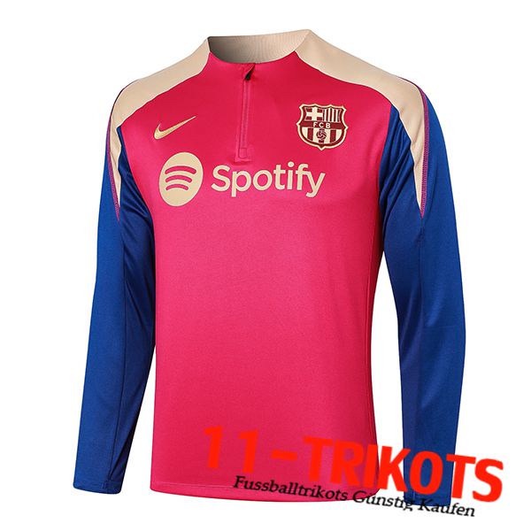 FC Barcelona Training Sweatshirt Rot/Blau/Gelb 2024/2025 -02