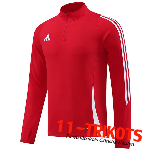 Adidas Training Sweatshirt Rot/Weiß 2024/2025