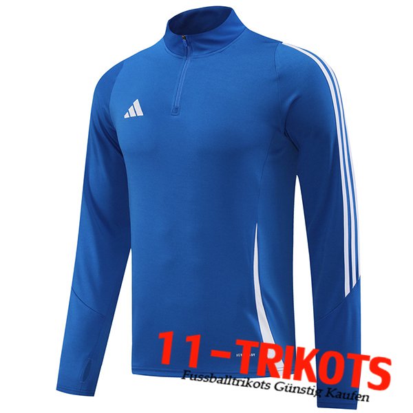 Adidas Training Sweatshirt Blau/Weiß 2024/2025