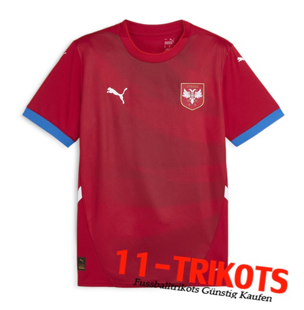 Serbien Heimtrikot UEFA Euro 2024