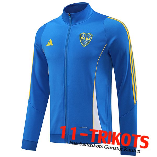 Adidas Trainingsjacke Blau/Weiß/Gelb 2024/2025