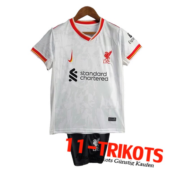 FC Liverpool Fussball Trikots Kinder Third Trikot 2024/2025