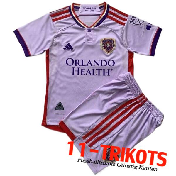 Orlando City SC Kinder Auswärtstrikot 2024/2025