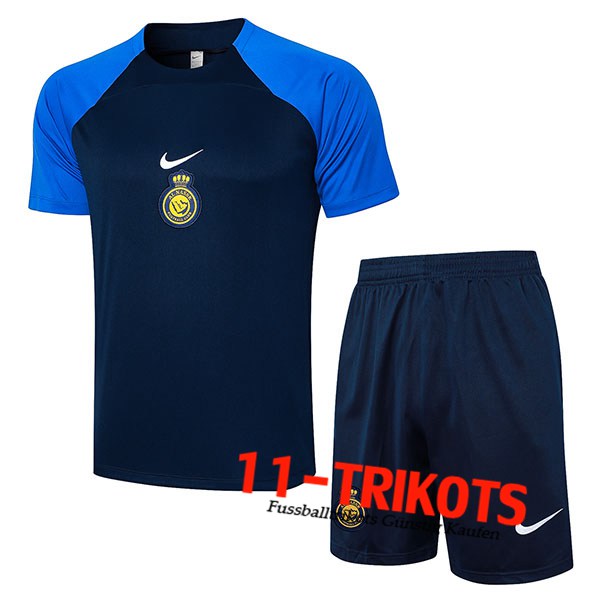 Al-Nassr FC Trainingstrikot + Shorts Blau 2024/2025