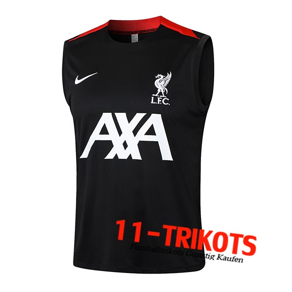 FC Liverpool Trainings-Tanktop Schwarz/Rot 2024/2025