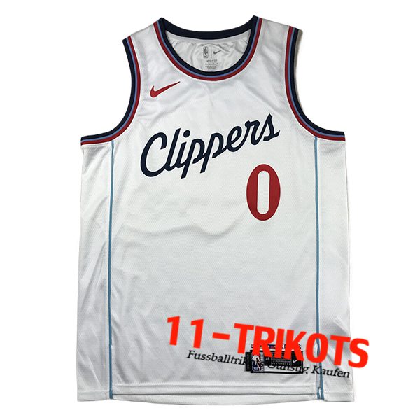 Los Angeles Clippers Trikot (WESTBROOK #0) 2024/25 Weiß