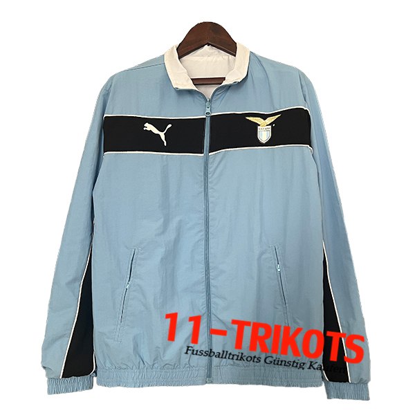 SS Lazio Windjacke Blau/Schwarz 2024/2025