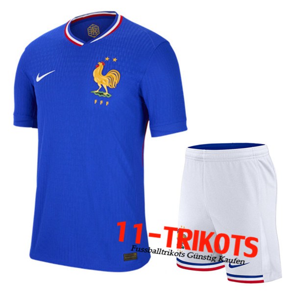 Frankreich Heimtrikot + Shorts UEFA Euro 2024