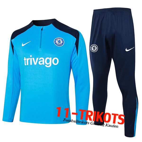 FC Chelsea Trainingsanzug Blau 2024/2025 -02