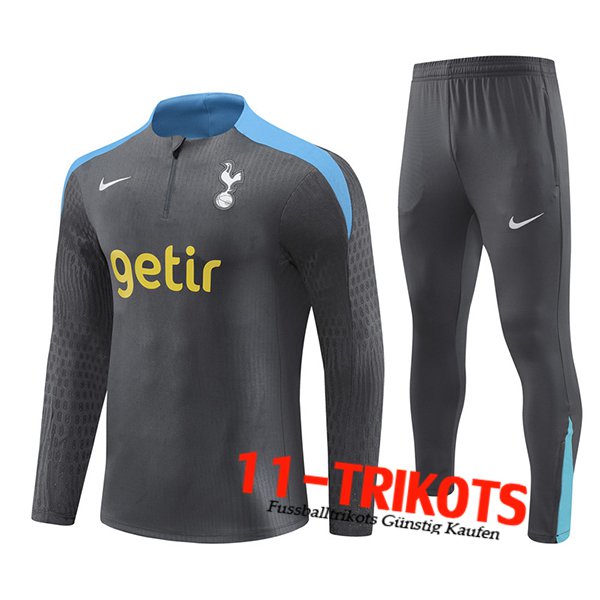 Tottenham Hotspur Trainingsanzug Dunkelgrau 2024/2025