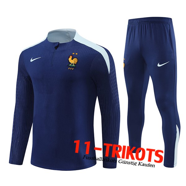 Frankreich Trainingsanzug Navy blau 2024/2025