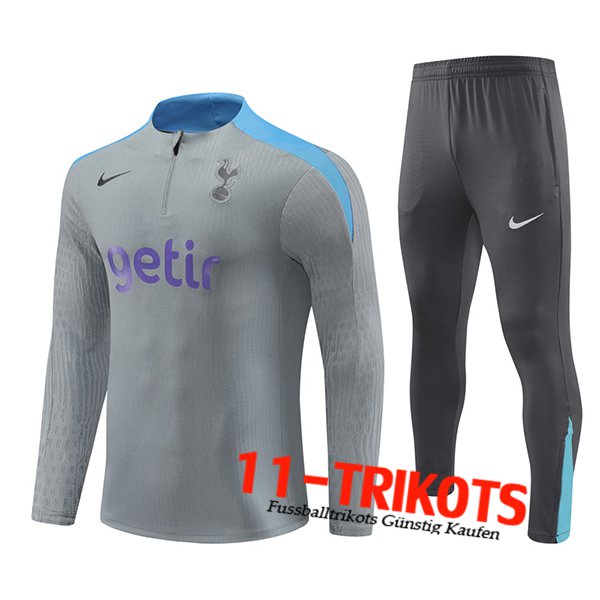 Tottenham Hotspur Trainingsanzug Hellgrau 2024/2025