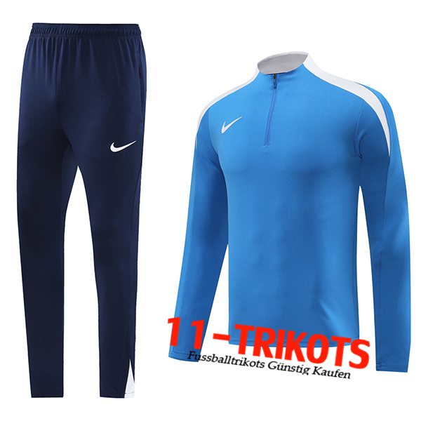 Nike Trainingsanzug Blau/Weiß 2024/2025 -02