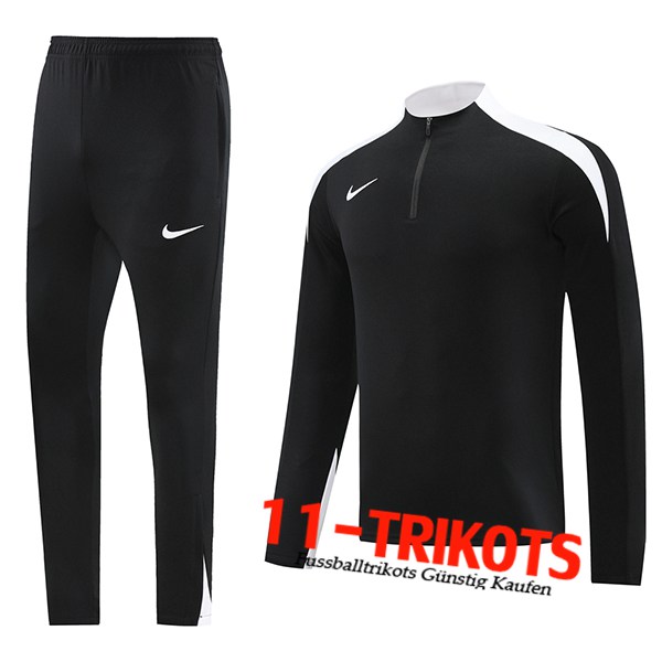 Nike Trainingsanzug Schwarz/Weiß 2024/2025 -02