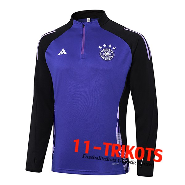 Deutschland Training Sweatshirt lila/Schwarz 2024/2025