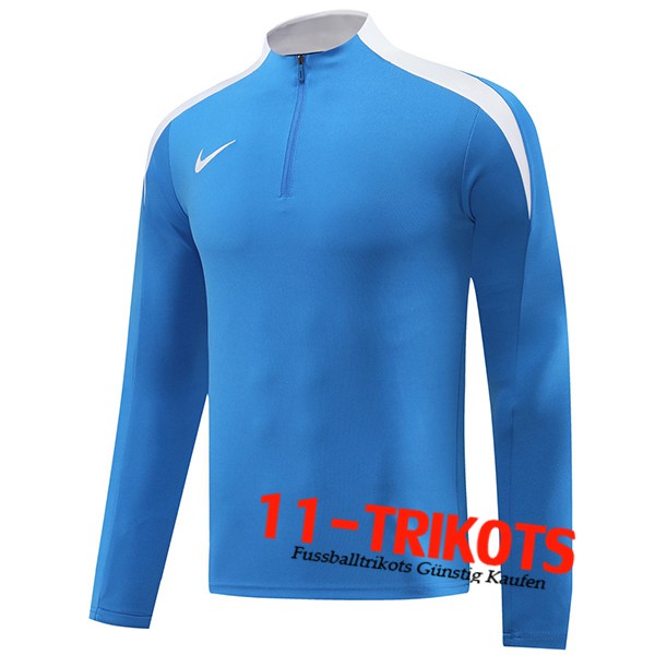 Nike Training Sweatshirt Blau/Weiß 2024/2025 -03