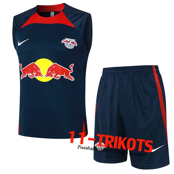 RB Leipzig Trainings-Tanktop Blau/Rot 2024/2025