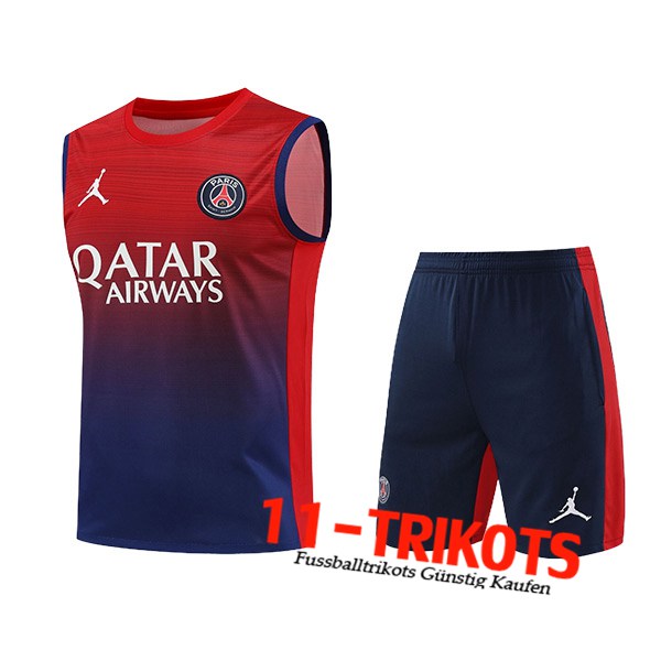 PSG Trainings-Tanktop Rot/Blau 2024/2025