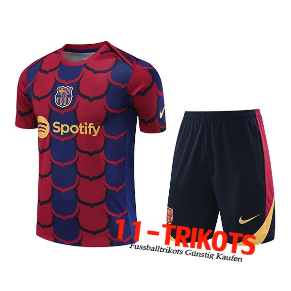 FC Barcelona Trainingstrikot Blau/Rot 2024/2025