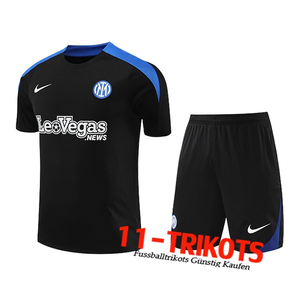 Inter Milan Trainingstrikot Schwarz/Blau 2024/2025