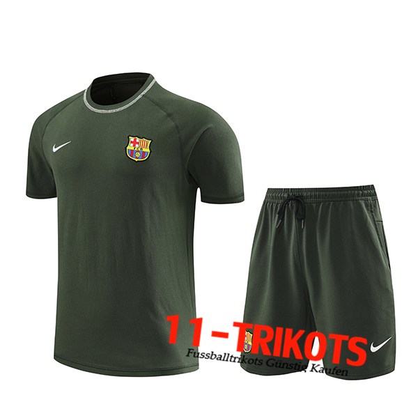 FC Barcelona Trainingstrikot Grün 2024/2025 -02