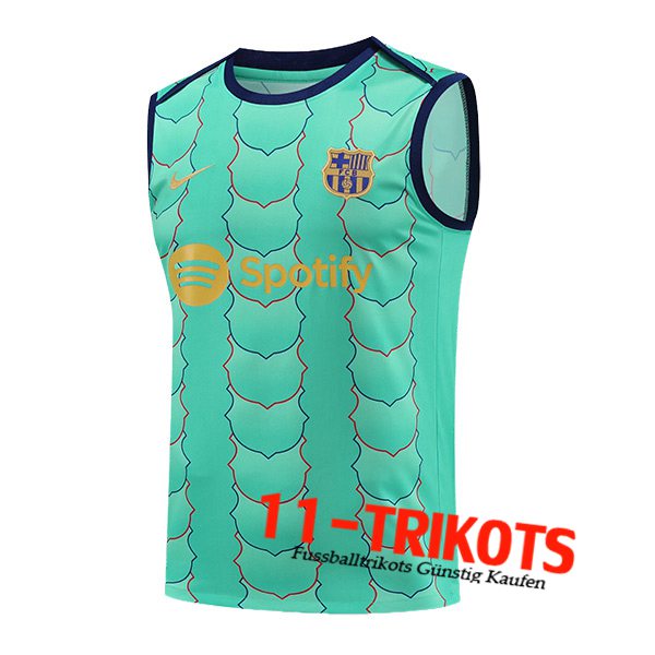 FC Barcelona Trainings-Tanktop Grün 2024/2025
