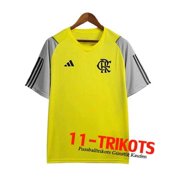 Flamengo Trainingstrikot Gelb/Grau 2024/2025