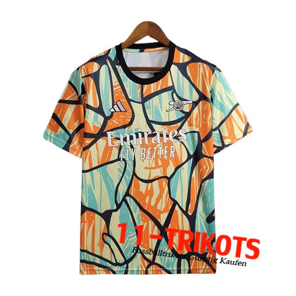 Arsenal Trainingstrikot Orange/Grün 2024/2025