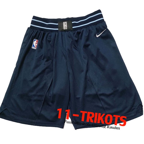 Los Angeles Clippers Shorts NBA 2024/25 Dunkelblau -04