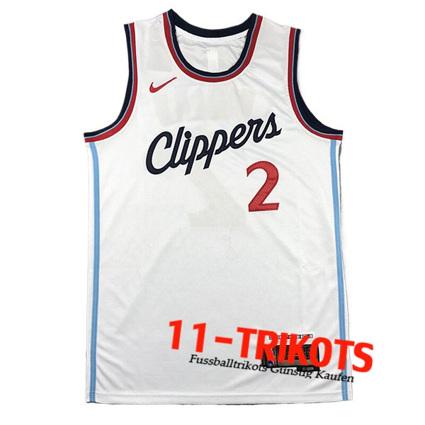 Los Angeles Clippers Trikot (LEONARD #2) 2024/25 Weiß -04