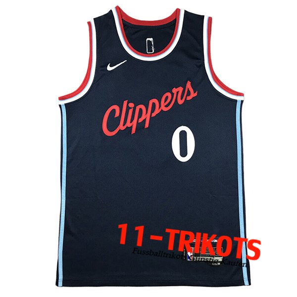 Los Angeles Clippers Trikot (WESTBROOK #0) 2024/25 Dunkelblau -02