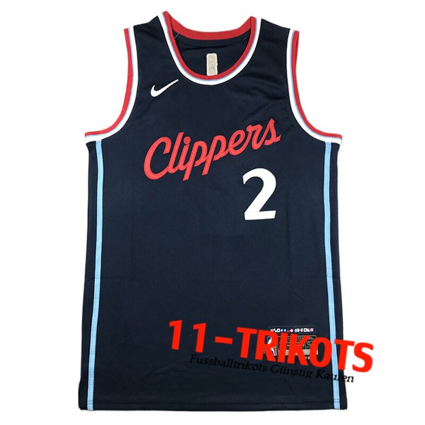 Los Angeles Clippers Trikot (LEONARD #2) 2024/25 Dunkelblau -02