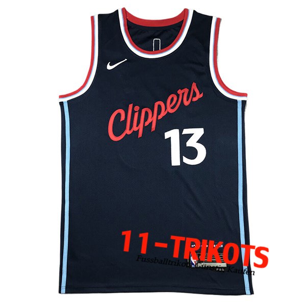 Los Angeles Clippers Trikot (GEORGE #13) 2024/25 Dunkelblau -02