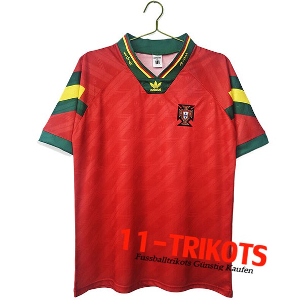 Portugal Retro Heimtrikot 1992