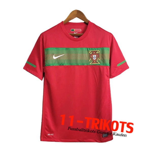 Portugal Retro Heimtrikot 2010