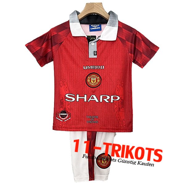 Manchester United Retro Kinder Heimtrikot 1996/1997