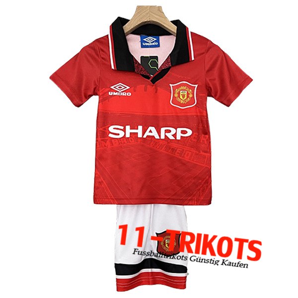 Manchester United Retro Kinder Heimtrikot 1994/1996