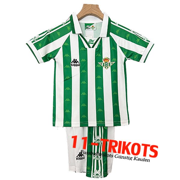Real Betis Retro Kinder Heimtrikot 1995/1997