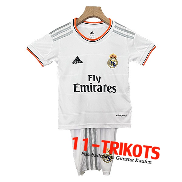 Real Madrid Retro Kinder Heimtrikot 2013/2014