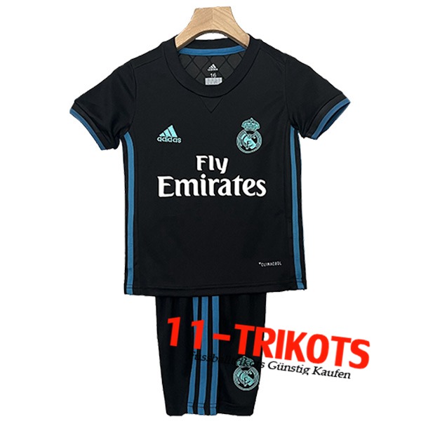 Real Madrid Retro Kinder Auswärtstrikot 2017/2018