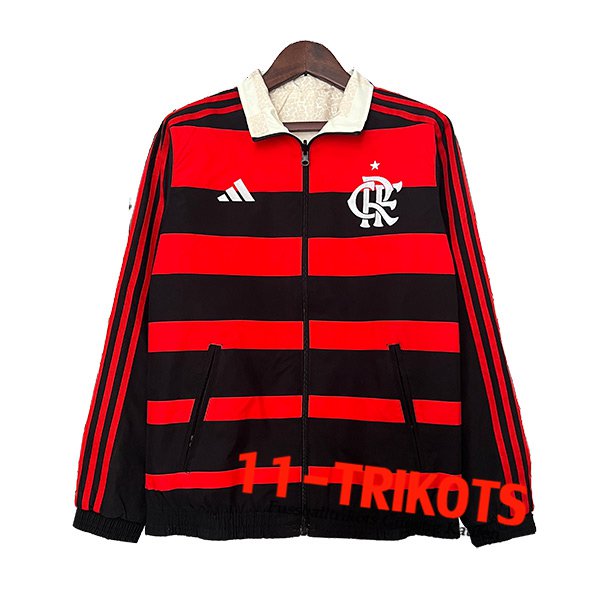 Flamengo Windjacke Schwarz/Rot 2024/2025