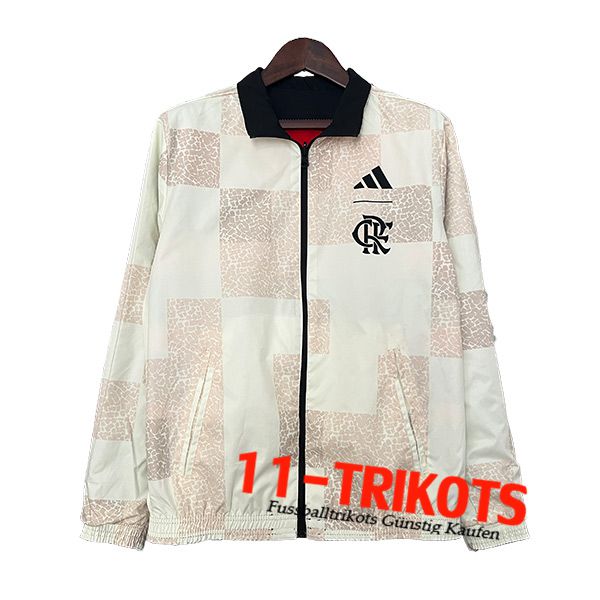 Flamengo Windjacke Weiß/Braun 2024/2025