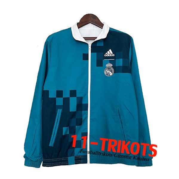 Real Madrid Windjacke Blau 2024/2025