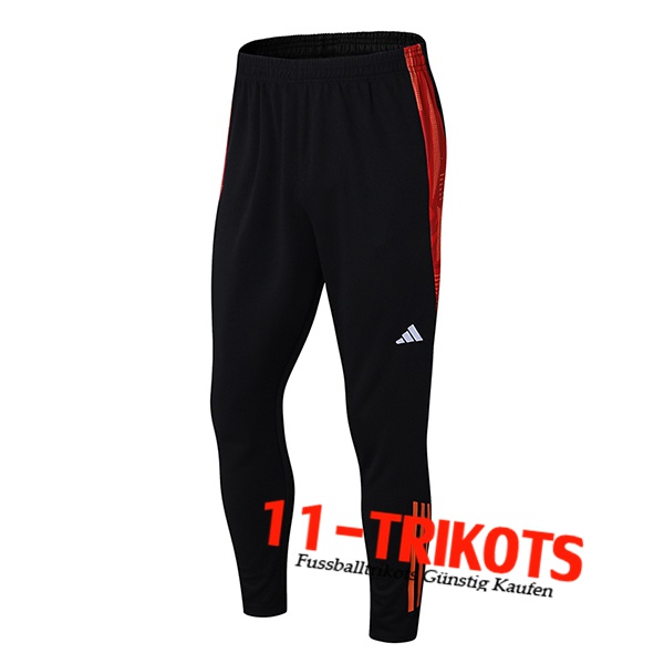 Adidas Trainingshose Schwarz/Rot 2024/2025