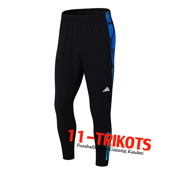 Adidas Trainingshose Schwarz/Blau 2024/2025