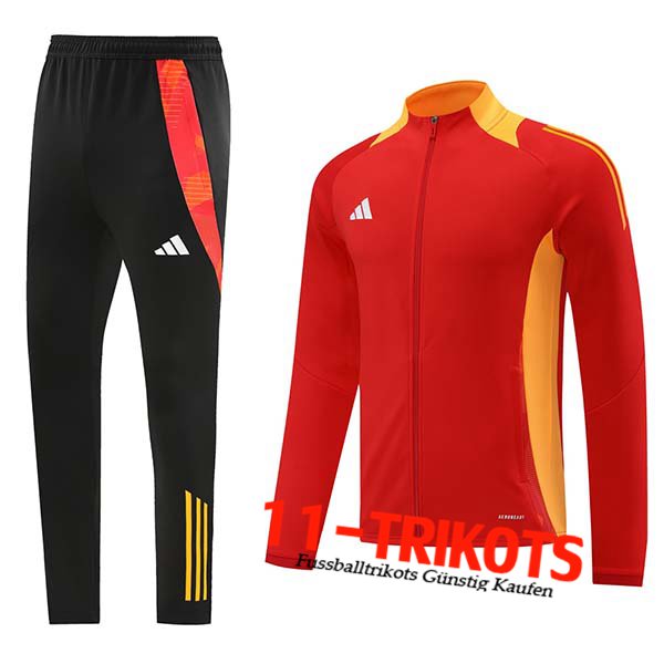 Adidas Trainingsanzug (Jacke) Rot/Orange 2024/2025