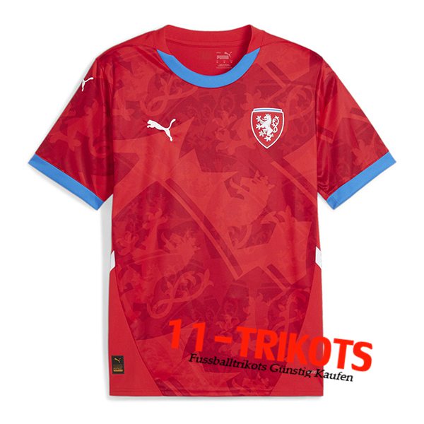 Tschechische Republik Heimtrikot UEFA Euro 2024