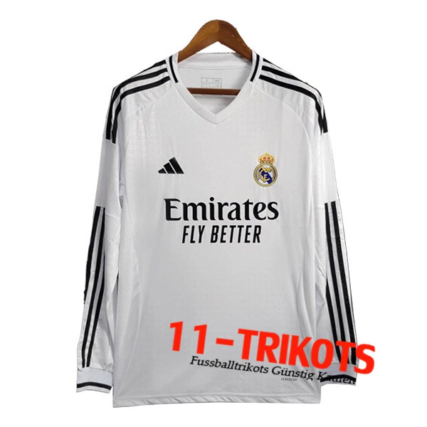 Real Madrid Heimtrikot Langarms 2024/2025