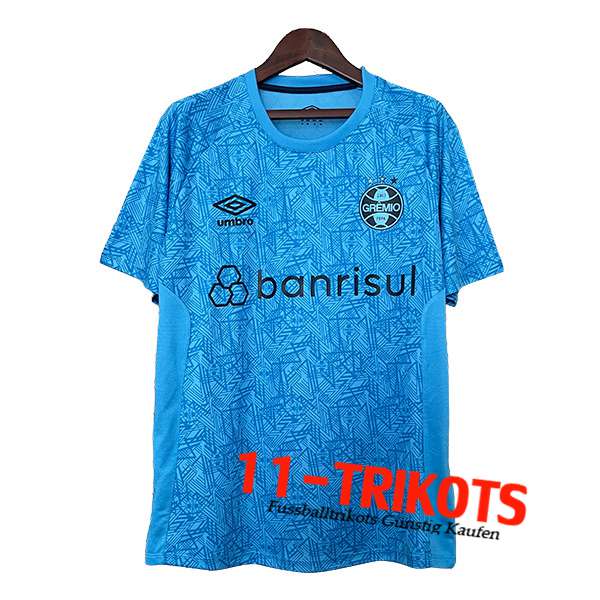 Gremio Fussball Trikots Torhuter Blau 2024/2025