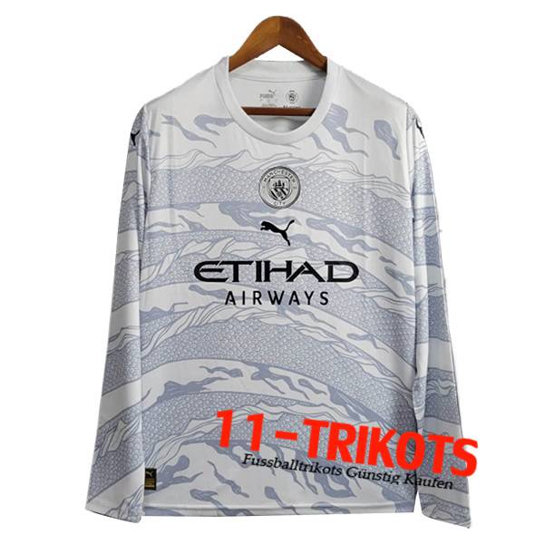 Manchester City Fussball Trikots Special Edition Langarms 2024/2025